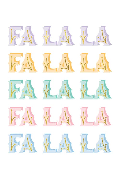 Fa La La by Saturday Evening Post wall art