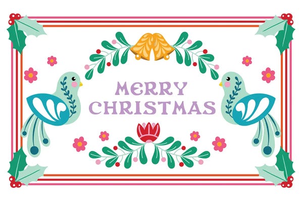 Folksy Merry Christmas II