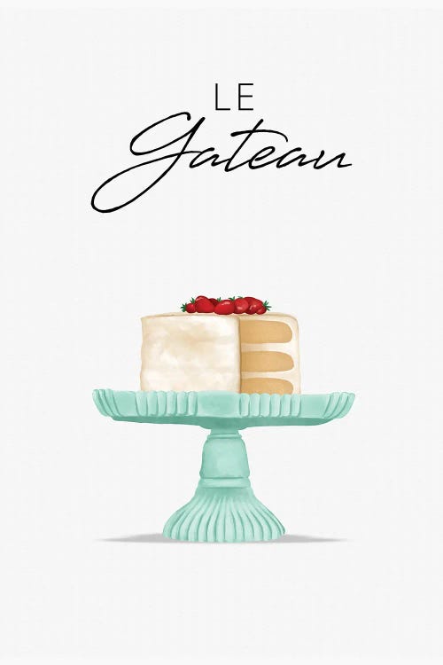 French Cake by Saturday Evening Post wall art