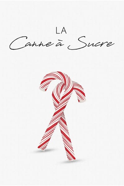 Quotes & Sayings: French Candy Cane by Saturday Evening Post