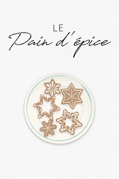 Christmas Signs & Sentiments: French Gingerbread Cookies by Saturday Evening Post