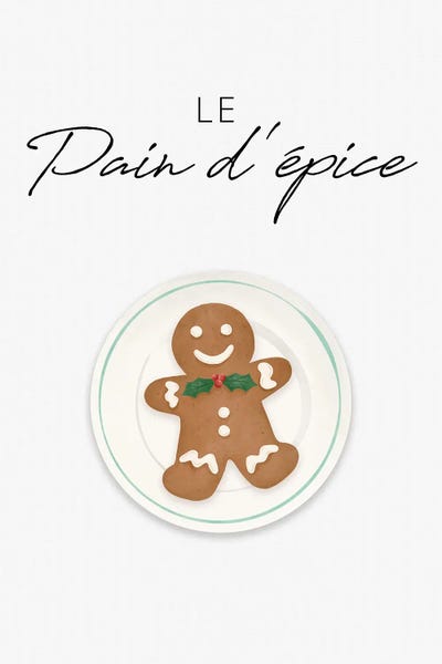 Cookies: French Gingerbread Man by Saturday Evening Post