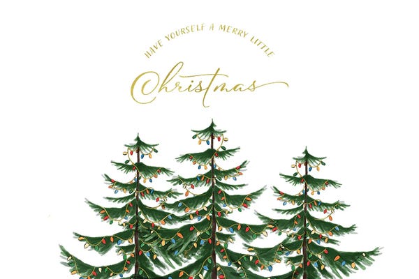 Christmas Signs & Sentiments: Have Yourself A Merry Little Christmas by Saturday Evening Post