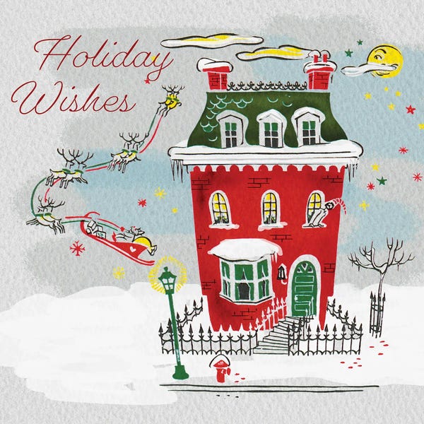 Vintage Christmas: Holiday Wishes by Saturday Evening Post