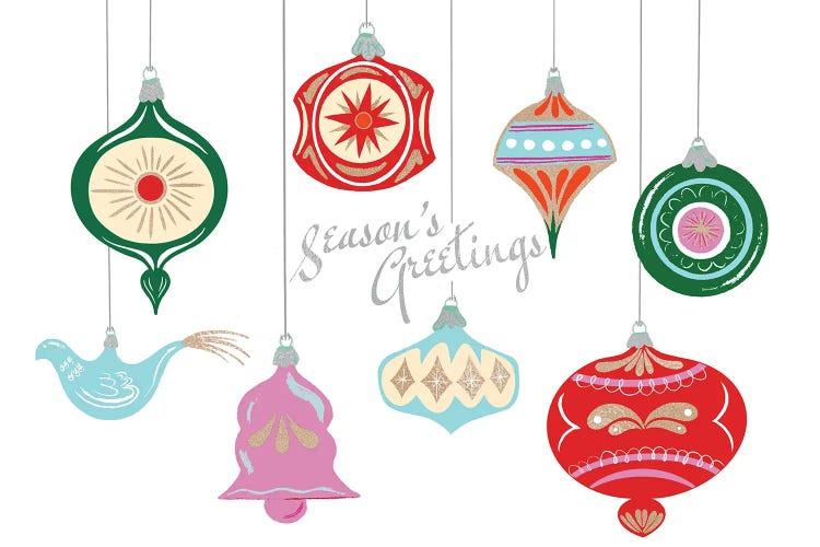 Season's Greetings by Saturday Evening Post wall art