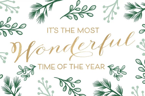 The Most Wonderful Time Of The Year