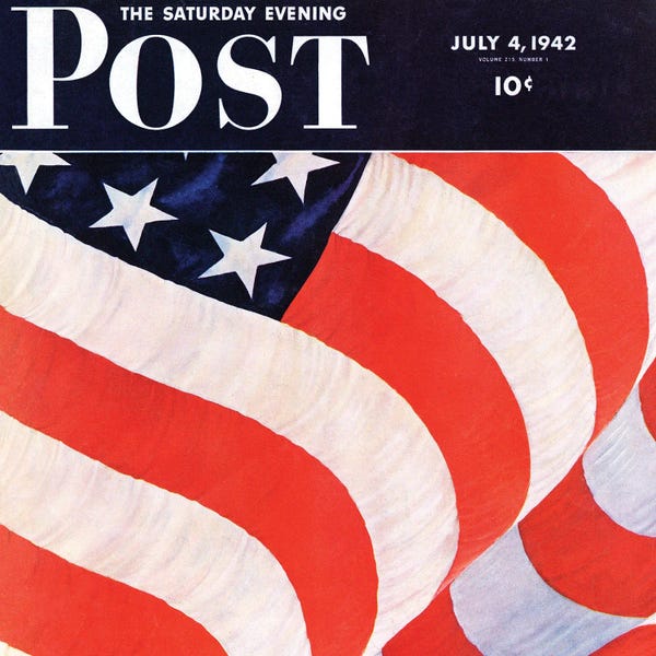 American Flags: Old Glory by John Clymer