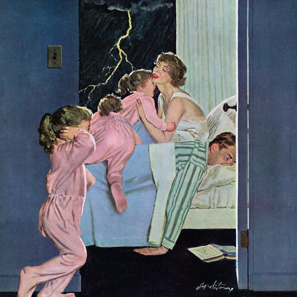 American Décor: Lighting Storm by M. Coburn Whitmore