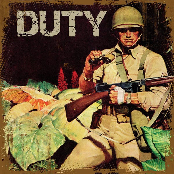 American Décor: Jungle Commando by Mead Schaeffer