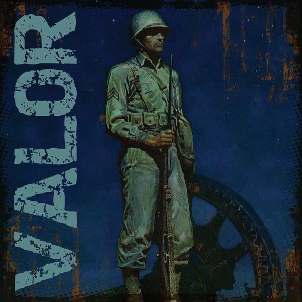 American Décor: Lone Soldier by Mead Schaeffer