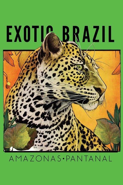 Exotic Brazil by Saturday Evening Post wall art