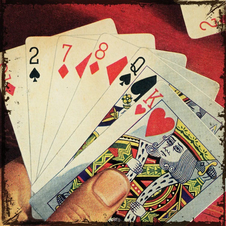 Lucky Hand by Saturday Evening Post wall art