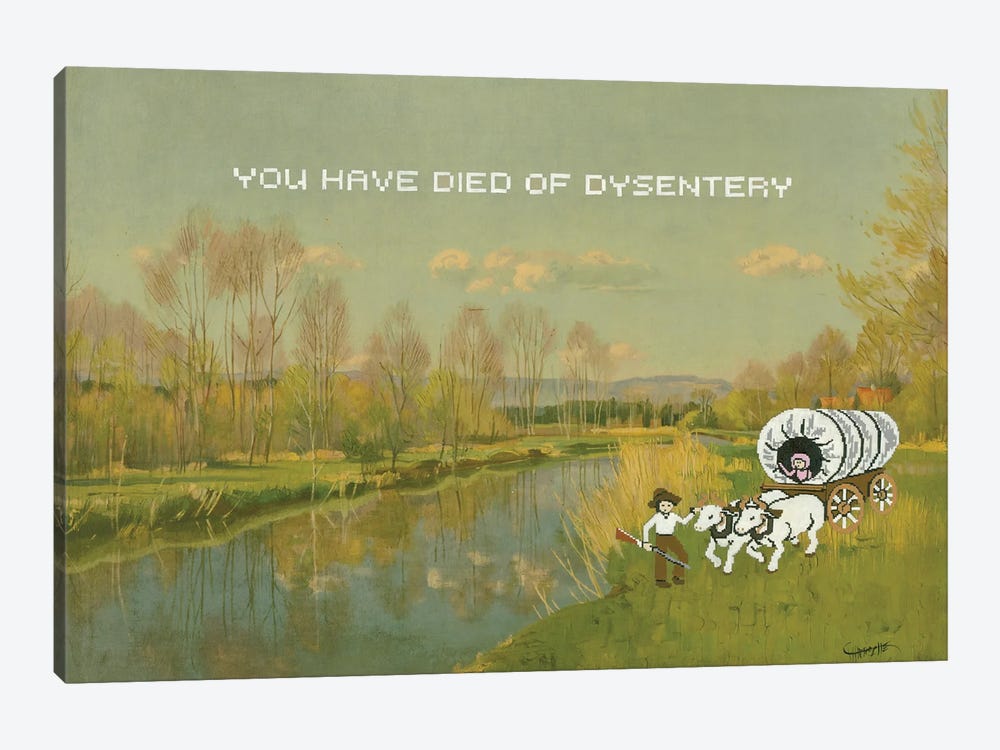 Dysentery by Courtney Hiersche 1-piece Art Print