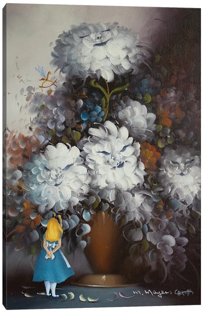 Wildflower Canvas Art Print - Alice