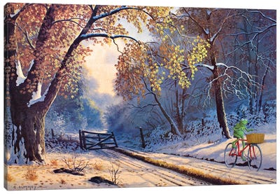 The Lovers, The Dreamers, And Me Canvas Art Print - Snowscape Art