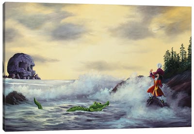 Tick Tock Canvas Art Print - Pirates