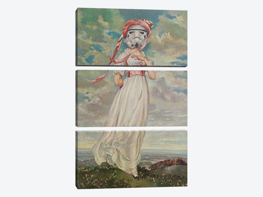 Imperial Girl by Courtney Hiersche 3-piece Canvas Art