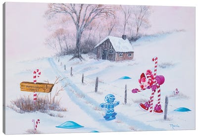 World of Sweets Canvas Art Print - Winter Wonderland