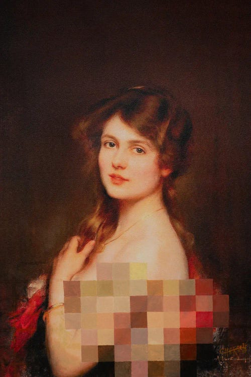Censored by Courtney Hiersche wall art