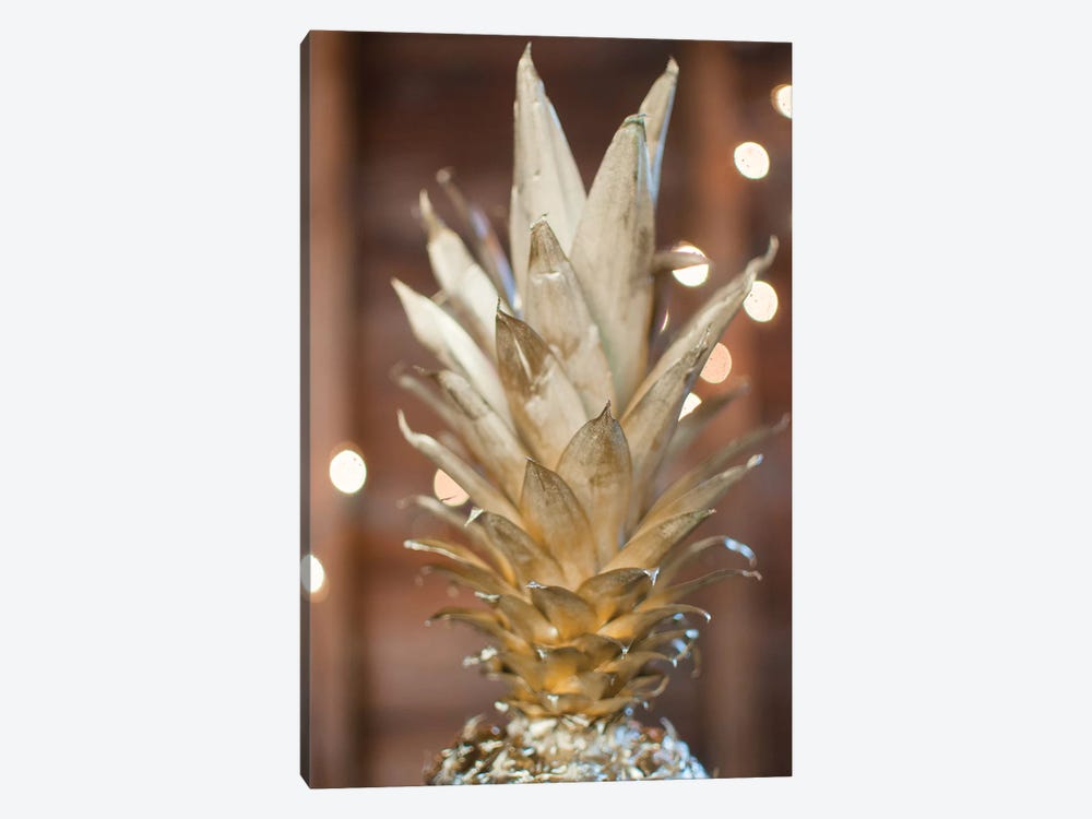 Gold Pineapple I by Chelsea Victoria 1-piece Canvas Print