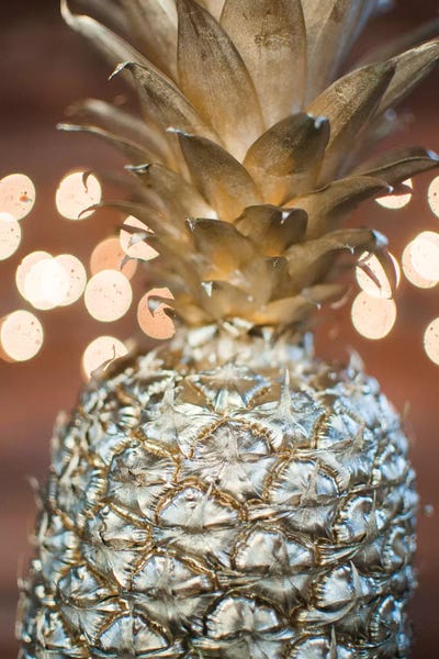Chelsea Victoria: Gold Pineapple III by Chelsea Victoria
