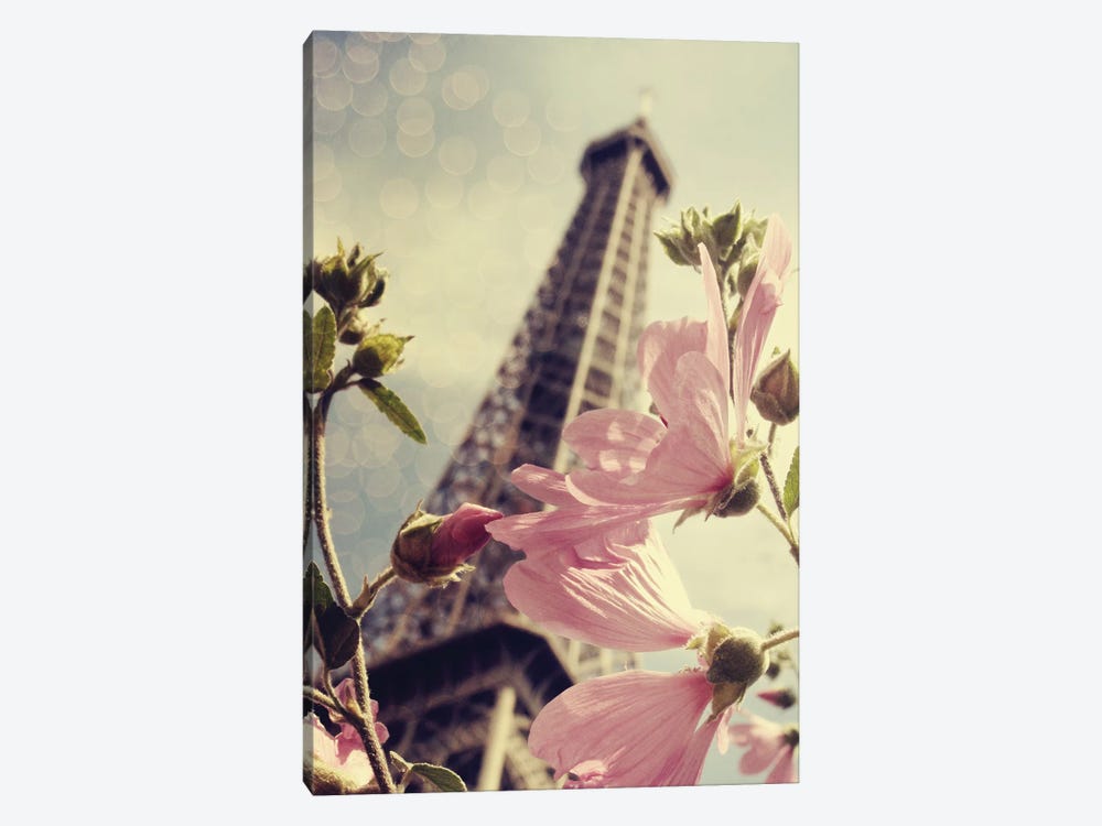 Paris Is Blooming by Chelsea Victoria 1-piece Canvas Print