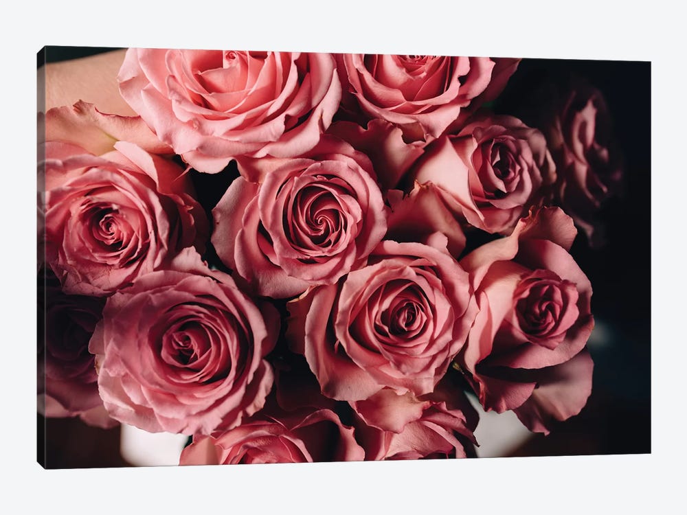 Pink Roses On Top by Chelsea Victoria 1-piece Art Print