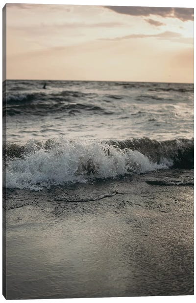 Waves And Surf Canvas Art Print - Chelsea Victoria