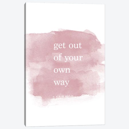 Get Out Of Your Own Way Canvas Print #CVA262} by Chelsea Victoria Canvas Art