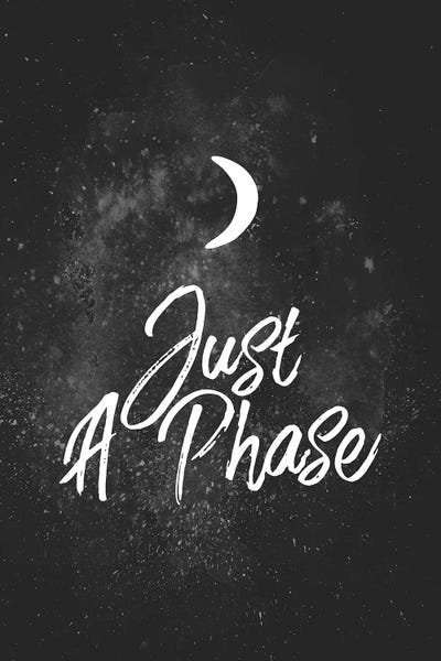 Just A Moon Phase by Chelsea Victoria acrylic art print