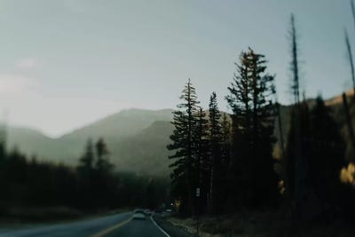 Big Mountains by Chelsea Victoria acrylic art print