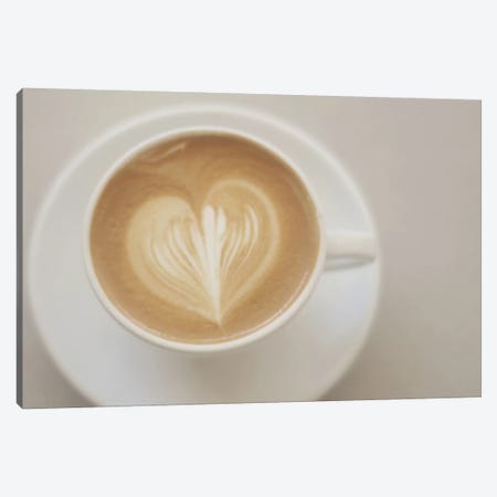 A Latte Love Canvas Print #CVA2} by Chelsea Victoria Canvas Art