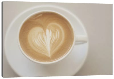 A Latte Love Canvas Art Print - Instagram Material