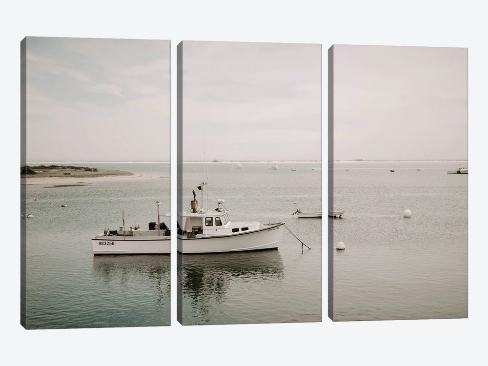 The Fishing Boat by Chelsea Victoria 3-piece Canvas Art Print