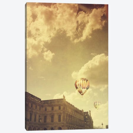 Landing At The Louvre Canvas Print #CVA41} by Chelsea Victoria Canvas Print
