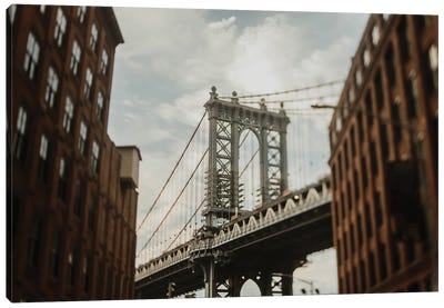 Dumbo Canvas Art Print - Brooklyn Bridge