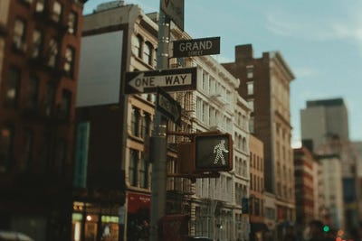 Walk This Way by Chelsea Victoria acrylic art print