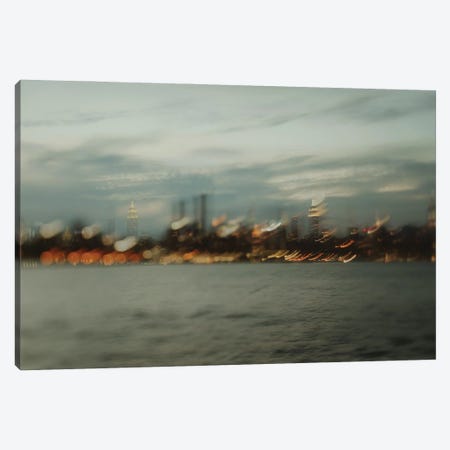 New York Blur Canvas Print #CVA448} by Chelsea Victoria Canvas Artwork
