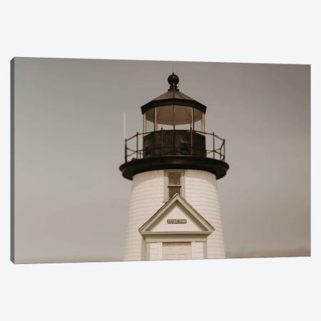Nantucket Lighthouse Canvas Print #CVA461} by Chelsea Victoria Canvas Artwork