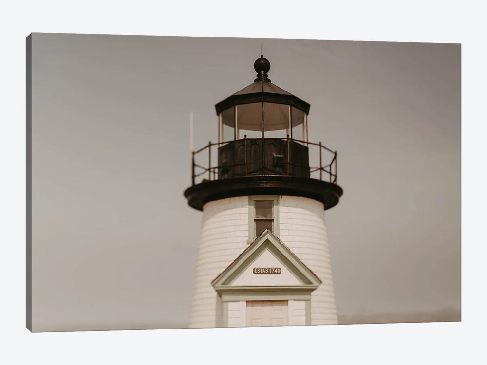 Nantucket Lighthouse by Chelsea Victoria 1-piece Canvas Wall Art