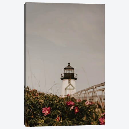 The Lighthouse On Nantucket Canvas Print #CVA463} by Chelsea Victoria Canvas Wall Art