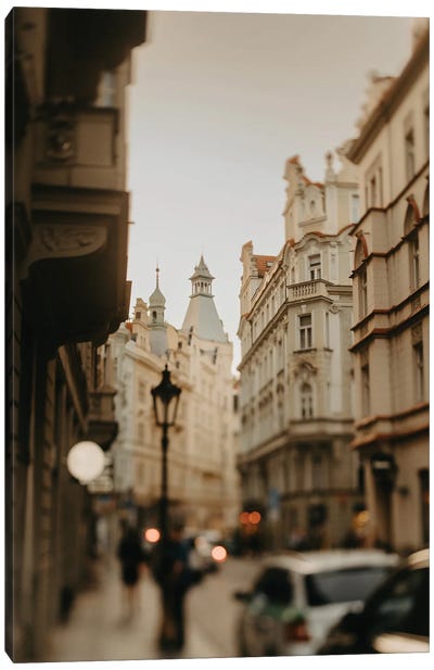 The Streets Of Prague Canvas Art Print - Chelsea Victoria