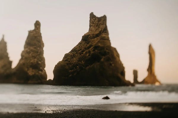 Chelsea Victoria: Black Sand Beach by Chelsea Victoria