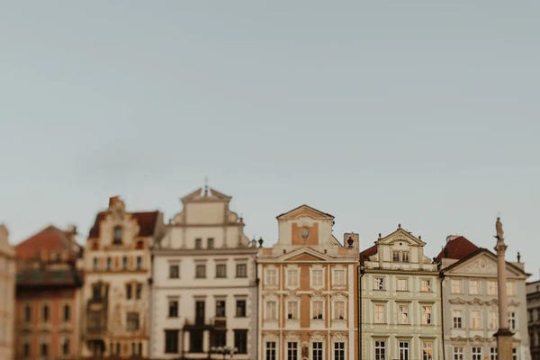 Chelsea Victoria: Houses Of Prague Town Square by Chelsea Victoria