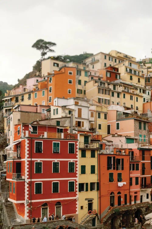 Cinque Terre Pastels
