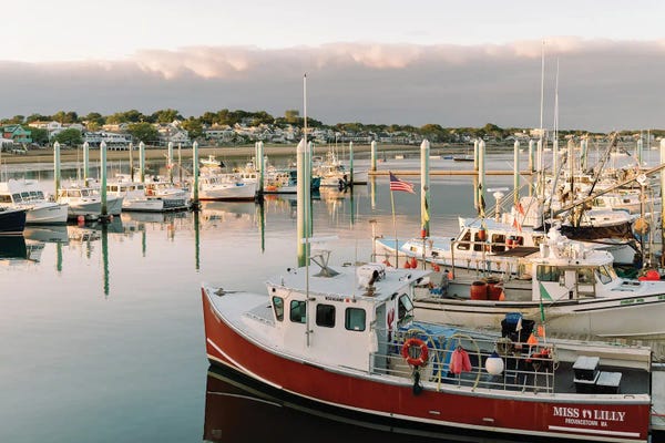 Chelsea Victoria: Provincetown Fish Boats by Chelsea Victoria