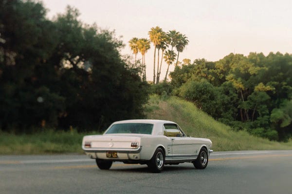 Vintage Car In California
