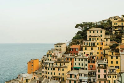 Cinque Terre Coast by Chelsea Victoria acrylic art print