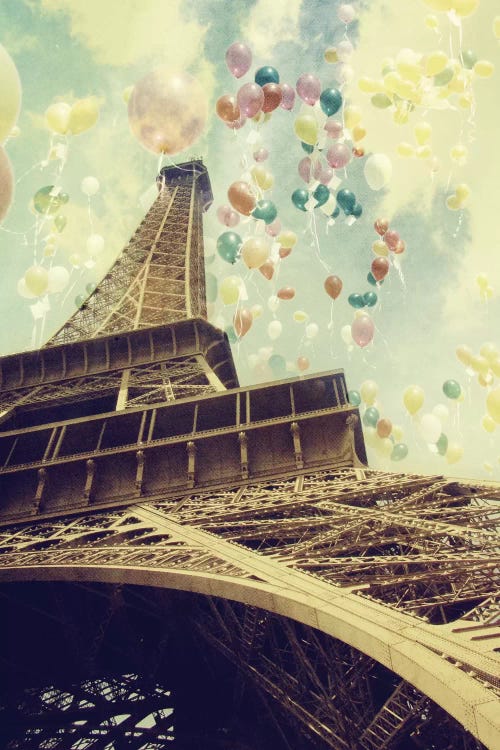 Paris Is Flying by Chelsea Victoria wall art