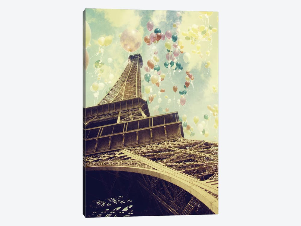 Paris Is Flying by Chelsea Victoria 1-piece Canvas Artwork